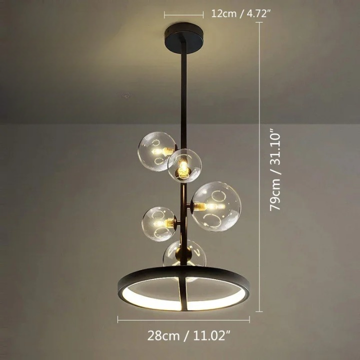 Suspended Light Fixture - IGNIS